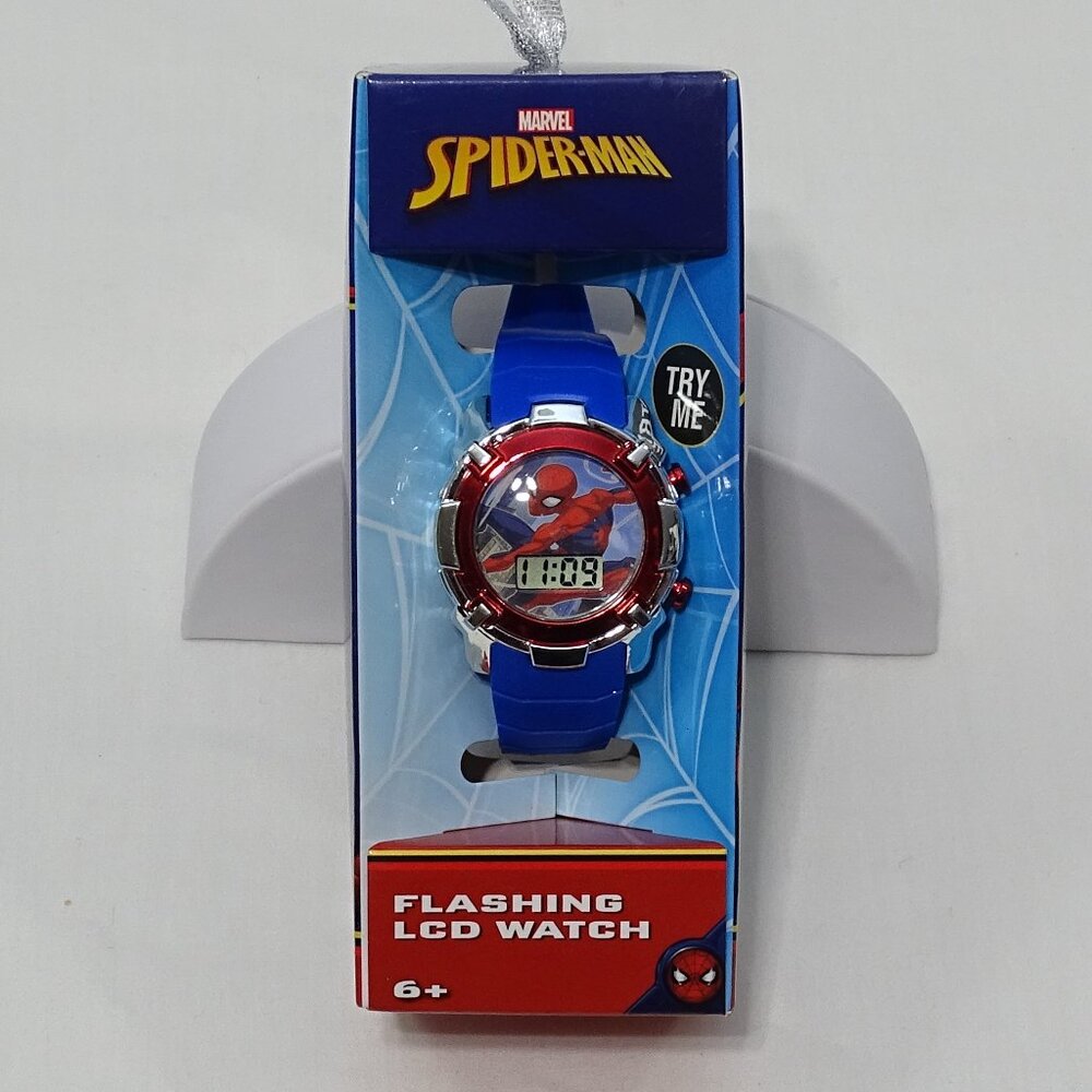Marvel Spider-Man Red and Blue Kids Watch